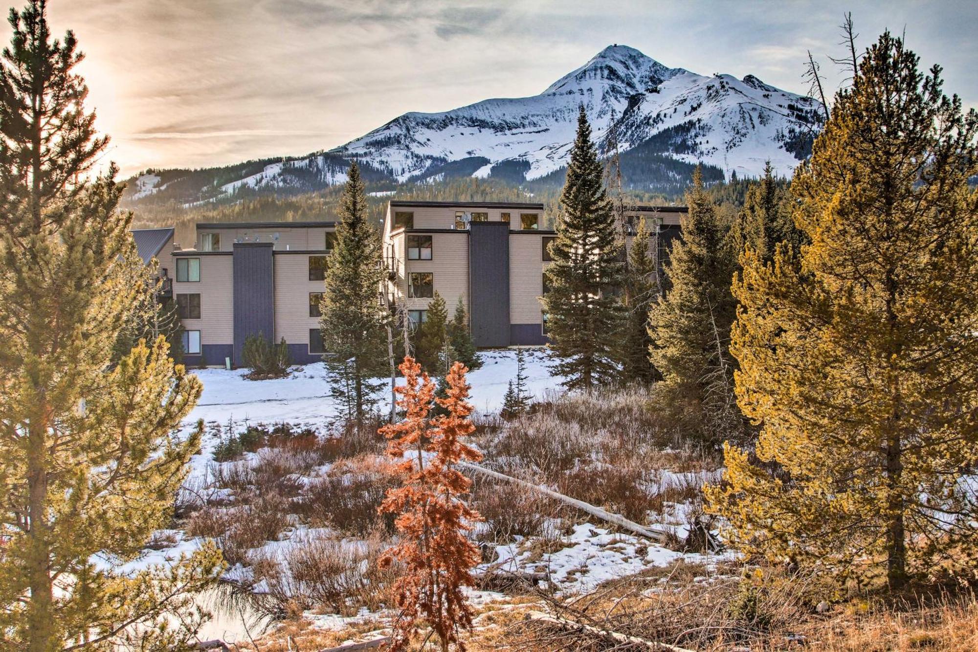 Cozy Big Sky Studio About 1 Mile To Mtn Village! Exteriér fotografie